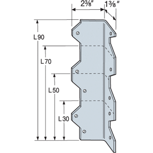 Simpson Strong-Tie L50Z Reinforcing Angle Z Max