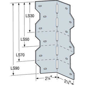 Simpson Strong-Tie LS30Z Skewable Reinforcing Angle Z Max