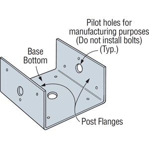 Simpson Strong-Tie BC40 Post Cap