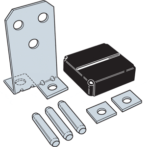 Simpson Strong-Tie CPT44Z Concealed Post Tie