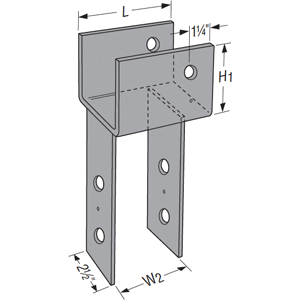 Simpson Strong-Tie ECC44 End Column Cap