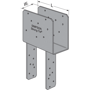 Simpson Strong-Tie ECCQ3-4SDS2.5 End Column Cap with SDS Screws