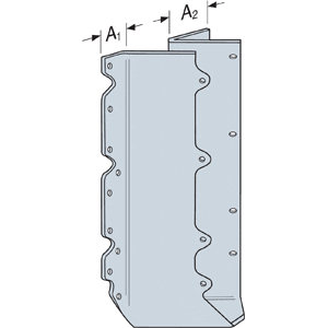 Simpson Strong-Tie HSUR46 Hanger Skewed Right 45 Degrees