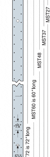 Simpson Strong-Tie MST60 Flat Strap Tie