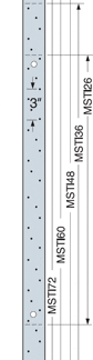 Simpson Strong-Tie MSTI26 Flat Strap Tie