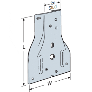 Simpson Strong-Tie SP1 Stud Plate Tie