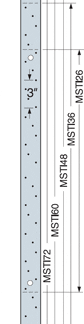 Simpson Strong-Tie MSTI36 Flat Strap Tie