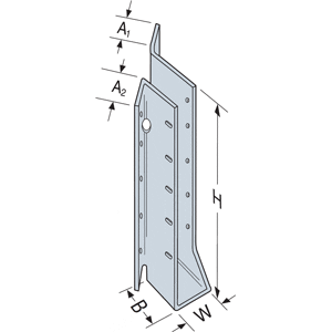 Simpson Strong-Tie SUL26 Hanger Skewed Left 45 Degrees